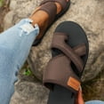 thumbnail image 6 of Willtoo Orthopedic Sandals for Women 2025 Summer Casual Open Toe Beach Vacation Shoes Trendy Comfortable Arch Support Sandal Coffee 6.5 Wide, 6 of 6