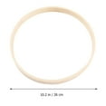 thumbnail image 2 of Shisuyan Hoops For Crafting Round Fan Frames Wood Wedding Decoration For Adults 10pcs, 2 of 8