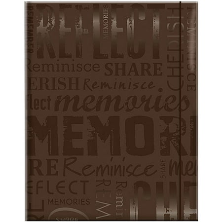 Embossed Gloss Expressions Photo Album, 4.75