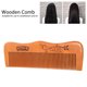 thumbnail image 3 of Peine De Madera De Melocotón, Peine De Madera Ergonómico Portátil Para Aliviar La Tensión Para La Vida Diaria, 3 of 7