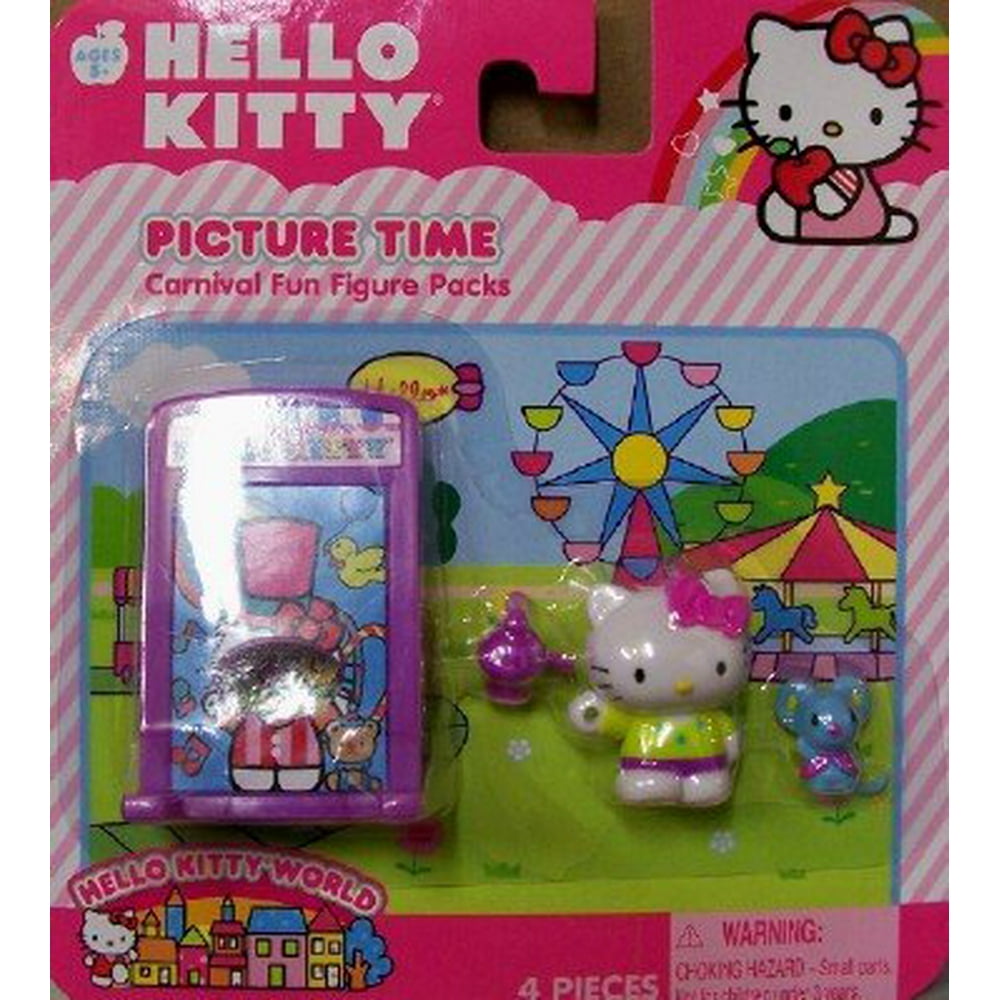 HELLO KITTY CARNIVAL FUN FIGURE PACKS - PICTURE TIME by Jakks Pacific ...
