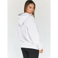 thumbnail image 4 of FUNING Womens Zip Up Hoodies Oversized Sweatshirts Fall Fashion Outfits Casual Jackets 2025 Winter Clothes, 4 of 6