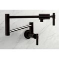 thumbnail image 3 of Kingston Brass KS4105ML Milano Two-Handle 1-Hole Wall Mount Pot Filler Faucet in Oil Rubbed Bronze, 3 of 8