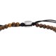 thumbnail image 3 of Pulsera Fossil con forma de ojo de tigre para hombre, 25 cm, color marrón, 3 of 6