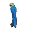 thumbnail image 3 of Garden Decor Animal Statue Blue & Yellow Parrot On Branch Statue, 3 of 4