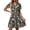 Black Pink Flower, variant on Summer Dresses for Women Lightweight Casual Short Sleeve Floral Mini Dress A Line Beach Vacation Sundress