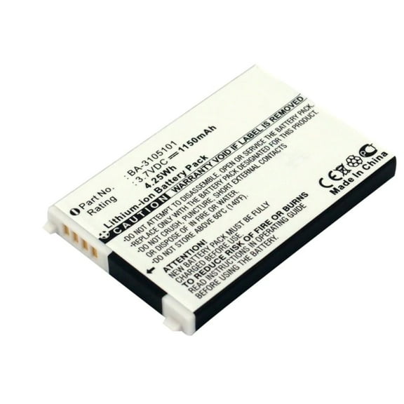 Batteries N Accessories BNA-WB-L4101 GPS Battery - Li-Ion, 3.7V, 1150 mAh, Ultra High Capacity Battery - Replacement for Acer BA-3105101 Battery