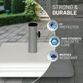 thumbnail image 4 of US Weight 40 LB Umbrella Base - Weighted Base for Use with Patio Table - For Poles Sizes 1.3-1.75", 4 of 6