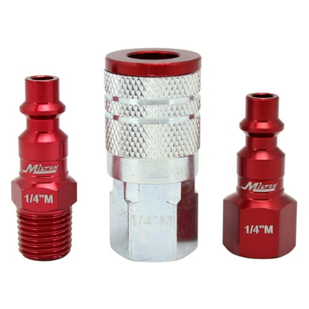 ColorFit Coupler & Plug Kit (3 Piece), M-Style 1/4
