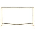 thumbnail image 2 of SAFAVIEH Couture Jessa Glam Metal Console Table, Brass, 2 of 9