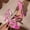Hot Pink, variant on Women Strappy High Heels: Open Toe Slingback Sandals, Dressy Comfortable Kitten Heeled, Prom Party Wedding Beige 5.5(36)