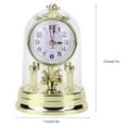thumbnail image 6 of OTVIAP Silent Table Clock, Vintage Shelf Clock Clock, For Home Decoration For Office, 6 of 8