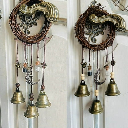 Witch Wind Chime Door Hanger Hanging Witch Protection Bell Witchcraft ...