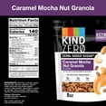 thumbnail image 3 of KIND Zero Added Sugar Granola, Variety Pack, Apple Cinnamon Nut & Caramel Mocha Nut, Healthy Snacks, Gluten Free, 2 Count, 3 of 6