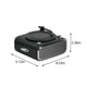 thumbnail image 3 of Pisexur - Altavoz inalámbrico Bluetooth de vinilo para hombre, aromaterapia para el hogar, estéreo portátil pequeño, minialtavoz inalámbrico Bluetooth para deportes al aire libre, electrónica verde p, 3 of 8