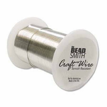 UPC: 0790524643158 | 24 Gauge the Bead Smithtm Tarnish Resistant Craft Wire – Silver