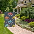 thumbnail image 5 of Hand Paint Monster Trucks Garden Flag 28X40 Double Sided Yard Flags for Outside Outdoor All Seasonal Decoration, 5 of 6