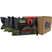 COMBAT WIPES Commando Dark Biodegradable wet wipes (4 Pack)
