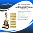 thumbnail image 7 of Surreal Entertainment SRE-PW-OFF-DUNDIE-C The Office Dundie Award Replica With 6 Interchangeable Plates, 8 Inches Tall, 7 of 7