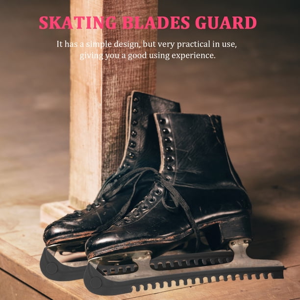 Couvre-lame De Patin à Glace – 1 Paire, Plastique, Ajustable Par Ressort, Pour Hockey Et Artistique