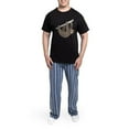thumbnail image 5 of CafePress - Sloth Men's Dark Pajamas - Men's Dark Loose Fit Cotton Pajama Set, 5 of 7