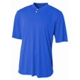 thumbnail image 1 of A4 Tek Jeune Henley à 2 Boutons (Royal) (XL), 1 of 1