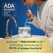 Waterpik ION Professional Water Flosser, Rechargeable and Portable, 10 Settings, 7 Flossing Tips, ADA Accepted, White