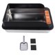 thumbnail image 2 of Caja De Grande De Metal, Inodoro Para Gatos De Acero Inoxidable Con Bandeja De Para Gatos De Lados Altos, Filtro De Pedal Para Gatos De Interior, Alojamiento Para Múltiples, 2 of 7