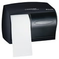 thumbnail image 3 of Scott Kimberly-ClarkDouble Roll Coreless Tissue Dispenser Roll Dispenser - 1 x Roll - 7.6" Height x 11" Width x 6" Depth - Plastic - Smoke - Durable, Microban Protection, 3 of 7