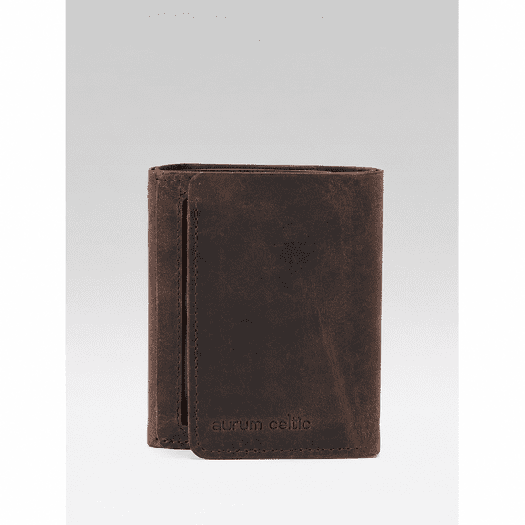 Celtic Premium Vintage Leather Trifold Wallet | Stylish Slim Card Holder for Men with Multiple Slots