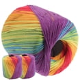 thumbnail image 4 of HONITANO 3 Rolls Diy Thread Multi Color Convenient Crochet Yarn for Line Material and Toys, 4 of 8