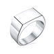 thumbnail image 1 of Anillo Jiayiqi para hombre, anillo Punk Rock Smooth 316L de acero inoxidable, anillo de sello para hombre, joyería de fiesta de Hip Hop, venta al por mayor, anillo de boda para hombre Dengxun unisex, 1 of 2