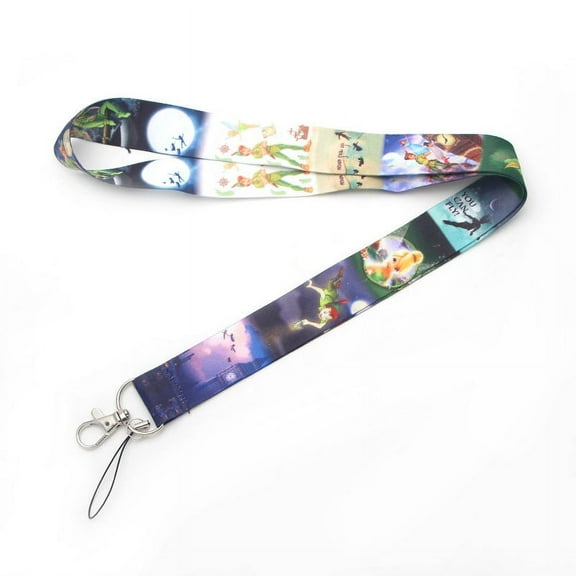 Anime Source Peter Pan Animated Series Cartoon Neverland Movie Lanyard Keychain Id Badge Holder