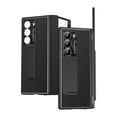 thumbnail image 2 of Dteck for Samsung Galaxy Z Fold 6 Case with S Pen Holder & Stylus, Luxury Leather Case Replacement Hinge Protection Cover Built in Screen Protector Protective Shell for Galaxy Z Fold 6 ,Black, 2 of 9