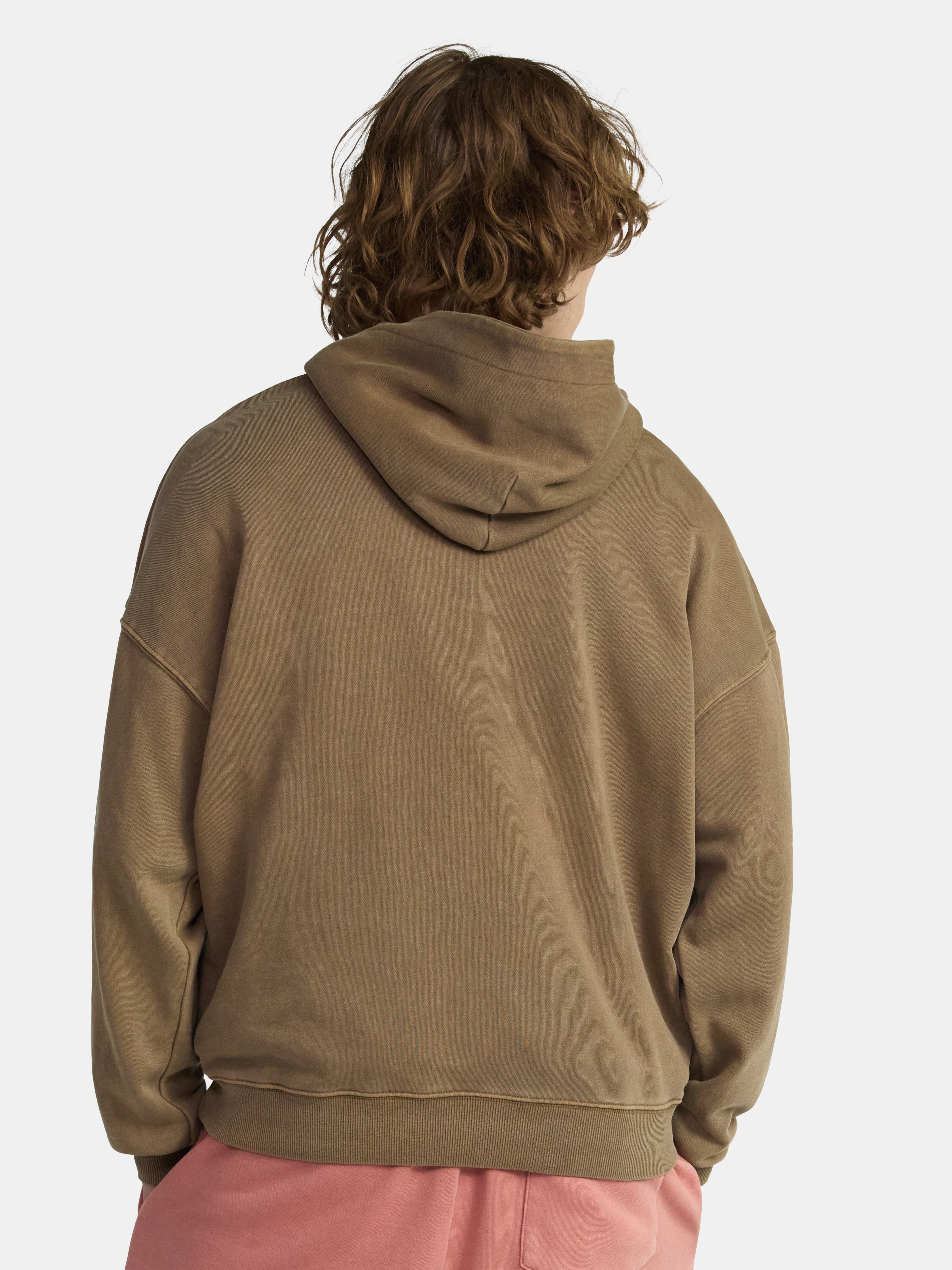 No Boundaries Oversized Hoodie with Long Sleeves, Men's & Big Men's