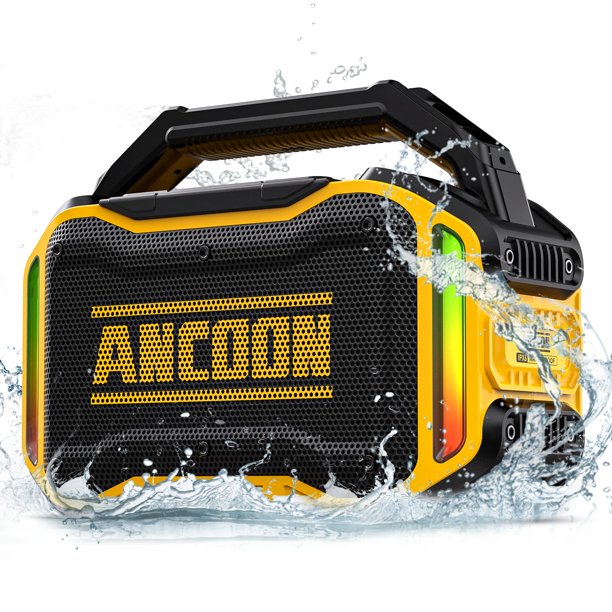 Altavoz Bluetooth ANCOON de 80 W de potencia máxima con 20 horas de reproducción IPX6