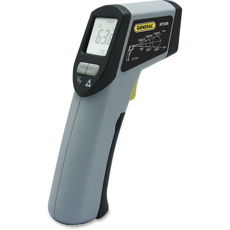 General, GTIIRT206, Tools Heat-seeker Infrared Thermometer, 1 Each, White