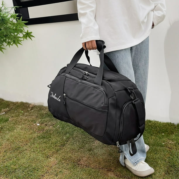 Bolsa Mochila de negocios para hombre y mujer, bandolera deportiva con correa ajustable, bolso informal