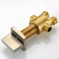 thumbnail image 3 of Roman Tub Faucet with Hand Shower, Waterfall Tub Filler Deck Mount Brushed Nickel, 3 of 12