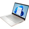thumbnail image 2 of HP Stream Ordinateur Portable 14 Pouces, Processeur Intel Quad-Core, 8 Go RAM, 128 Go Stockage, 1 An Office 365, Windows 11 Famille en mode S, Or Rose, 2 of 5