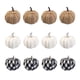 thumbnail image 1 of Modelos de calabazas de cosecha: calabazas artificiales para decoración de otoño, acción de gracias y Halloween, 1 of 9