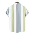 thumbnail image 6 of S-4X Big & Tall Shirts for Men Plus Size Short Sleeve Button-Down T-Shirts Lightweight Color-Block Collared Beach Tshirts Tees Tops, 6 of 6