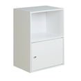 thumbnail image 1 of Convenience Concepts Xtra Storage Bibliothèque, Fini Bois Blanc, 1 of 7