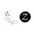 thumbnail image 1 of Maoww 1 Pair Men's Letter Cufflink Wedding Formal Initial Alphabet Stainless Steel Cufflink, Letter Z, 1 of 7