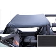 thumbnail image 2 of Rugged Ridge by RealTruck | 13585.15 Pocket Brief Top, Black Denim, 1997-2006 Jeep Wrangler TJ Compatible with Select: 1997-2006 Jeep Wrangler / TJ, 2 of 6
