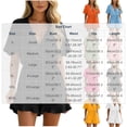 thumbnail image 7 of Daiosportswear Women's Black Surplice V Neck Flutter Short Sleeve Self Tie Waist Ruffle Hem Casual Romper Yellow XL(XL), 7 of 7