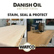 Natural, Watco Danish Oil - 65751, Pint