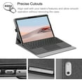thumbnail image 3 of Portfolio Case for Microsoft Surface Go 3 2021 / Surface Go 2 2020 / Surface Go 2018, Multi-Angle Protective Business Cover with Pocket, 3 of 9