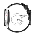 thumbnail image 2 of WIFKLSIIPG 【20mm】carbons Fiber Pattern Silicone Watch Strap Accessories for BoNeng Polar and Polar Pro Sports Watch, 2 of 7