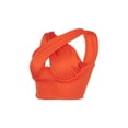 thumbnail image 3 of Pudcoco Women's Criss Cross Tank Tops Sleeveless Solid Color Cutout Crop Tops, 3 of 10